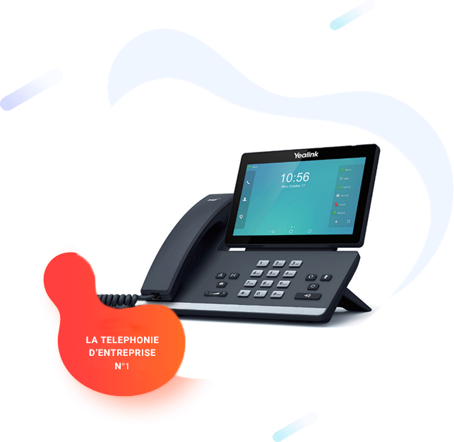 Téléphonie IP fixe professionnelle Yealink